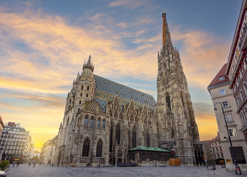 Blick auf den Stephansdom